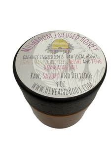 Mushroom Infused Honey