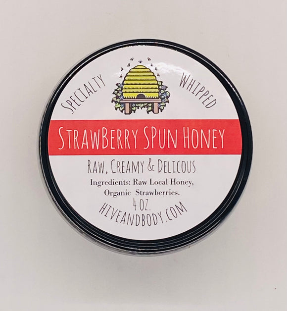 Strawberry Spun Honey