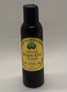Unscented Beeswax Body oil