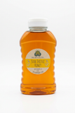 Star Thistle Honey squeeze bottle on a white background